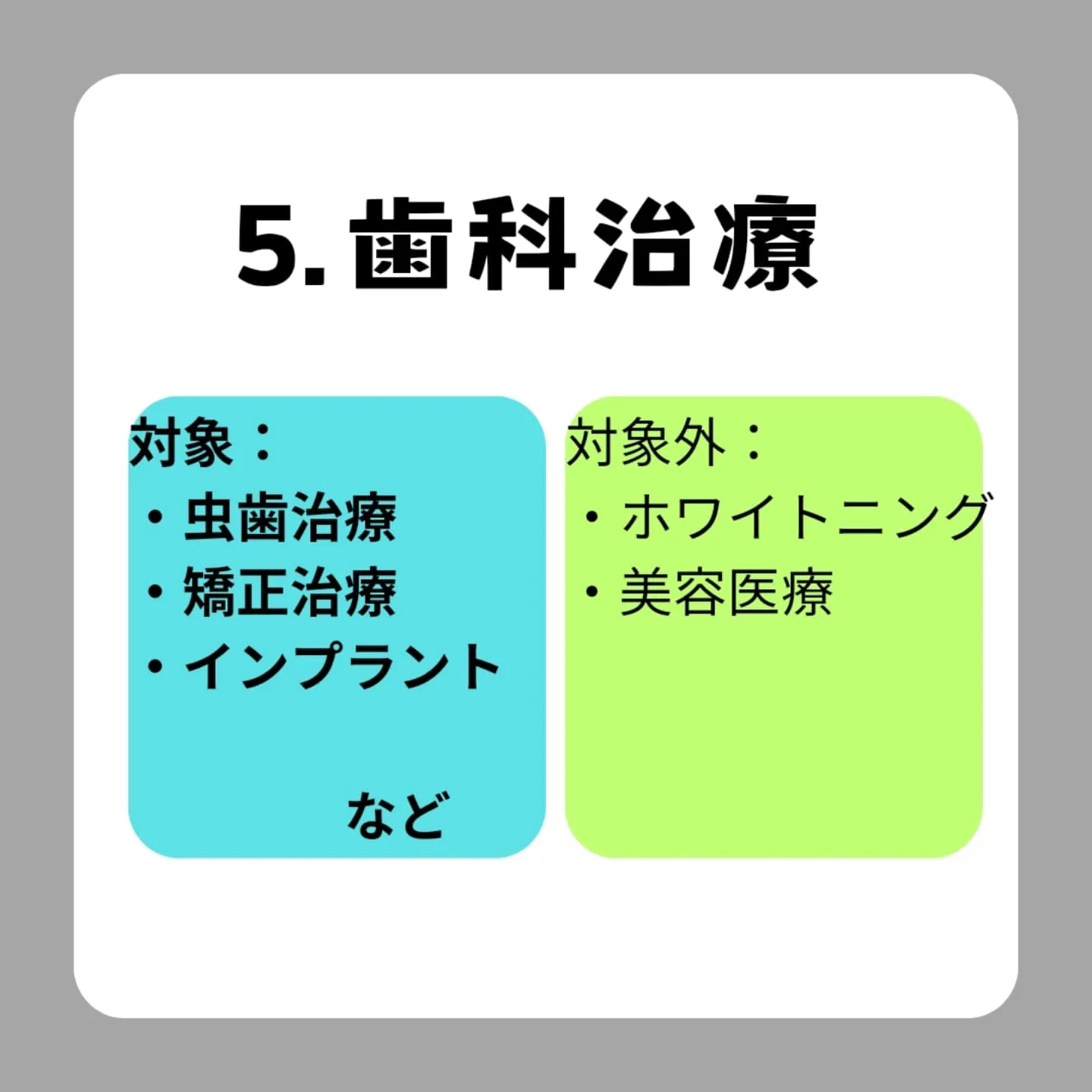 歯科治療と医療費控除